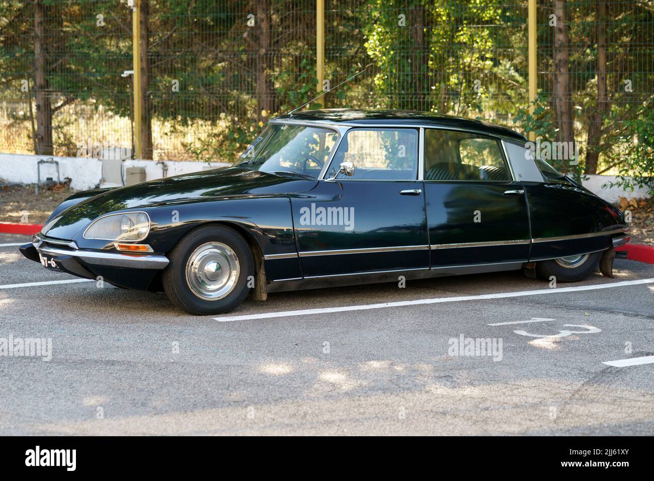 Citroen DS classic car from french manufacturer Citroën Stock Photo