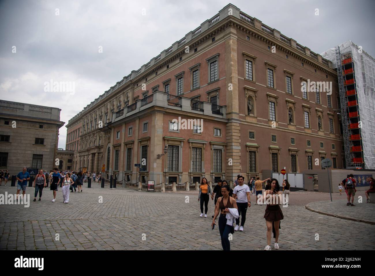 Estocolmo (en sueco Stockholm) es la capital y ciudad más grande de Suecia, Stock Photo