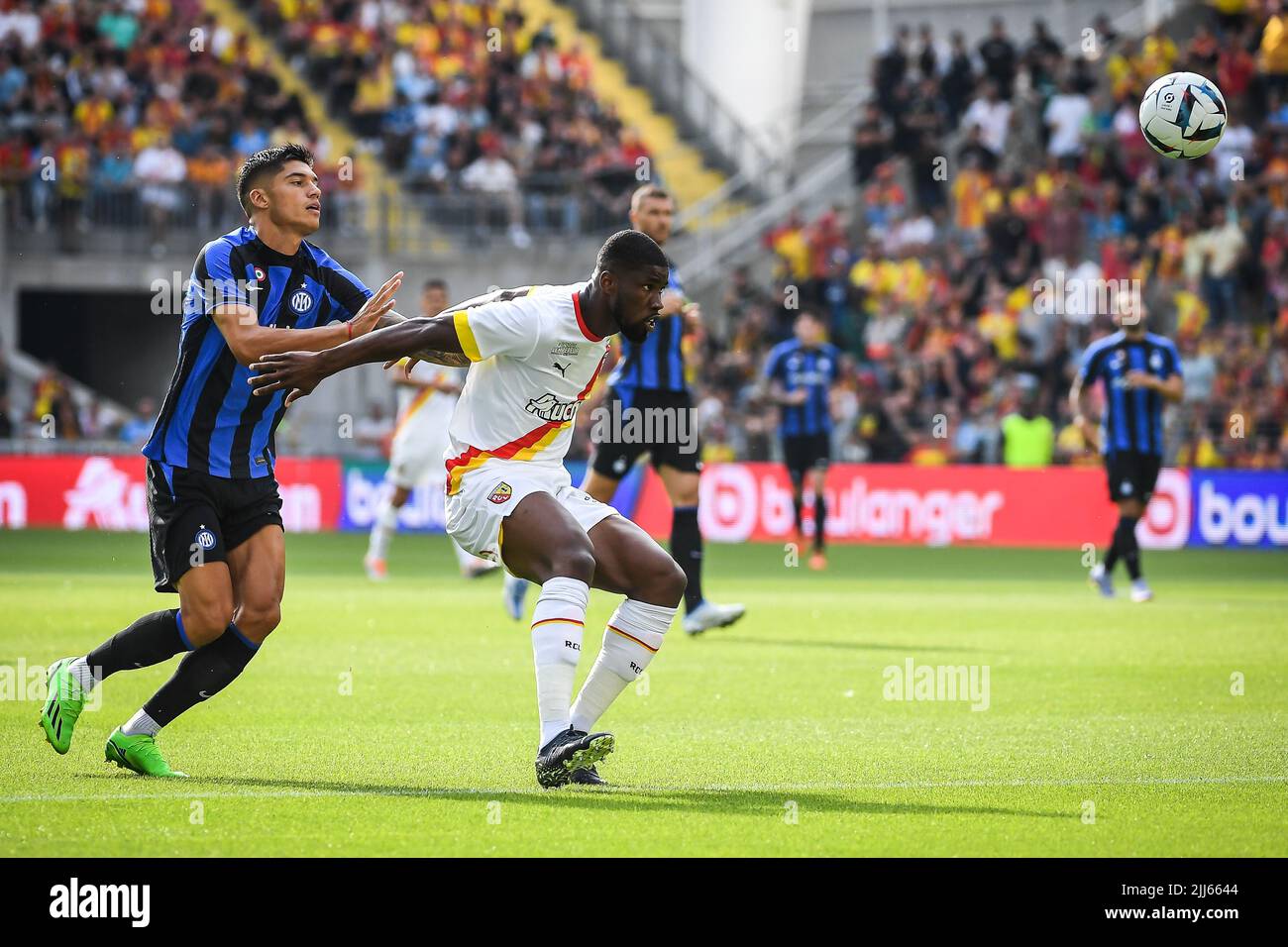 Lens, France, France. 23rd July, 2022. Joaquin CORREA of Inter Milan