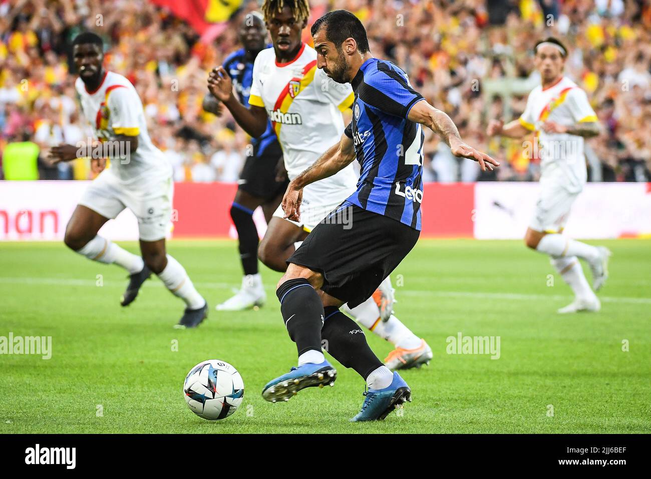 Lens, France, France. 23rd July, 2022. Henrikh MKHITARYAN of Inter