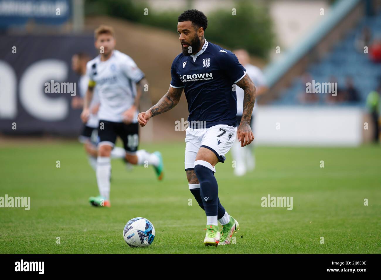 23rd July 2022; Dens Park, Dundee, Scotland Scottish League Cup