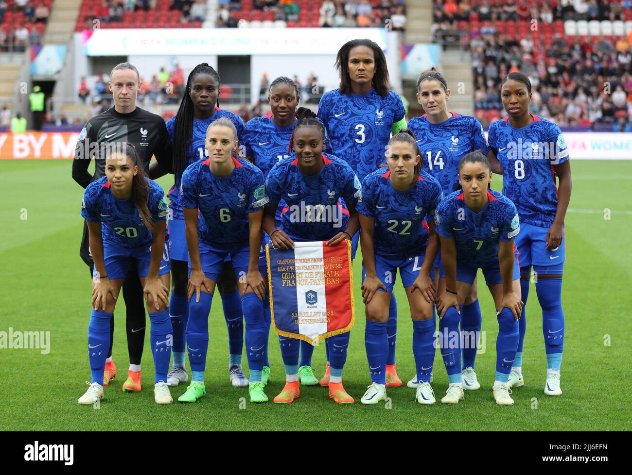 Soccer Football - Women's Euro 2022 - Quarter Final - France v Netherlands  - AESSEAL New York Stadium, Rotherham, Britain -