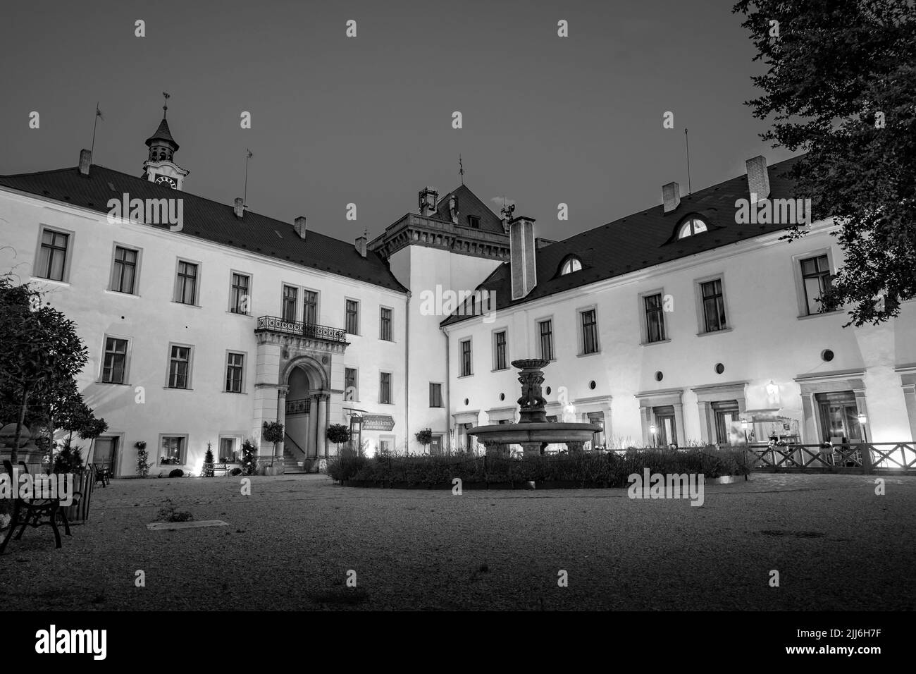 Zbiroh Castle in the Czech Republic Stock Photo