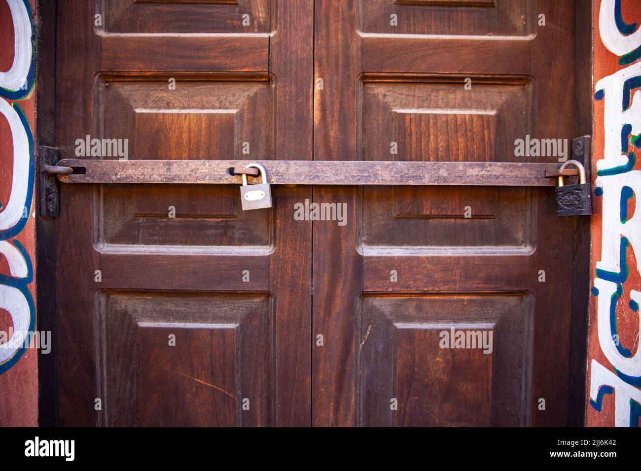 Door, Locks, etc Stock Photo Alamy