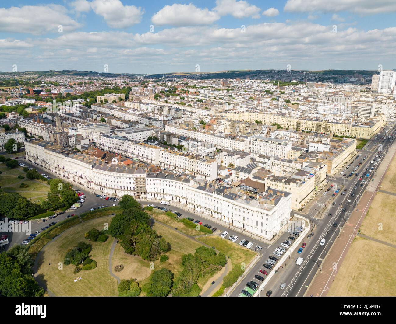 Mixed use real estate in Brighton Beach UK Stock Photo Alamy