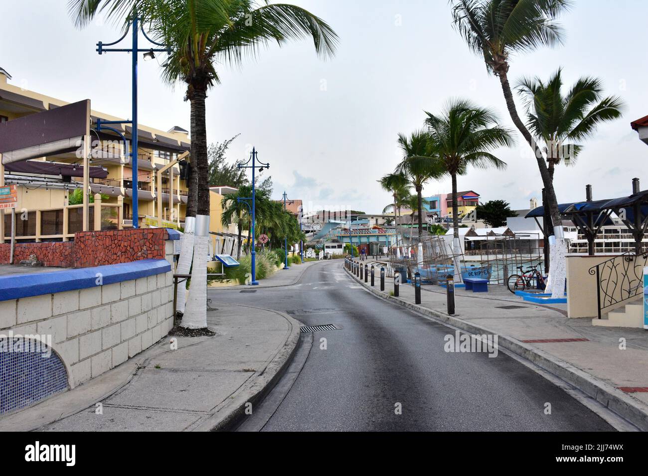 Barbados West Indies/St Lawrence Gap Stock Photo Alamy