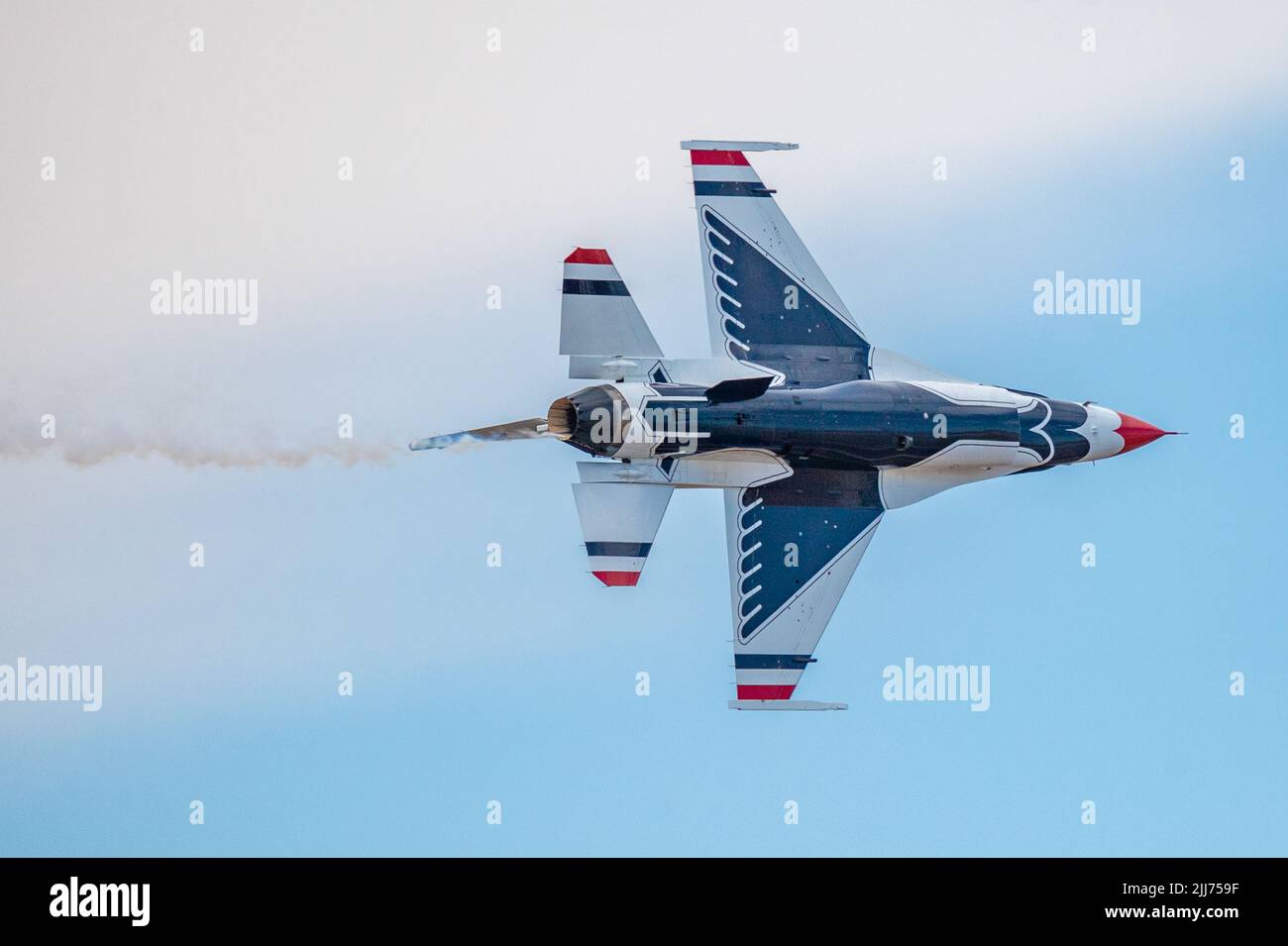 The U. S. Air Force Air Demonstration Squadron, known as the