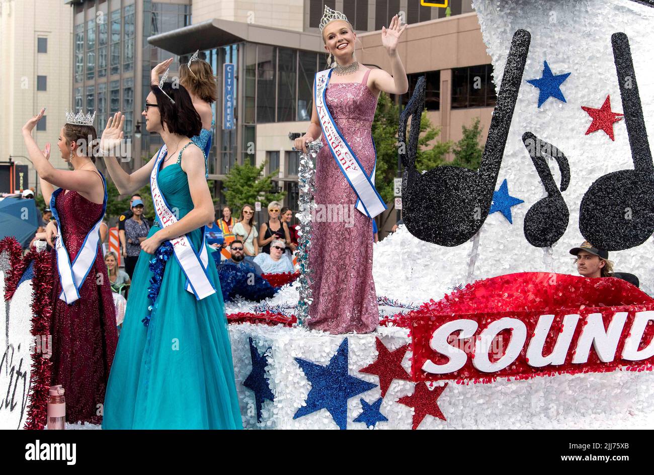 Salt Lake City, Utah, USA. 23rd July, 2022. The annual Days of '47