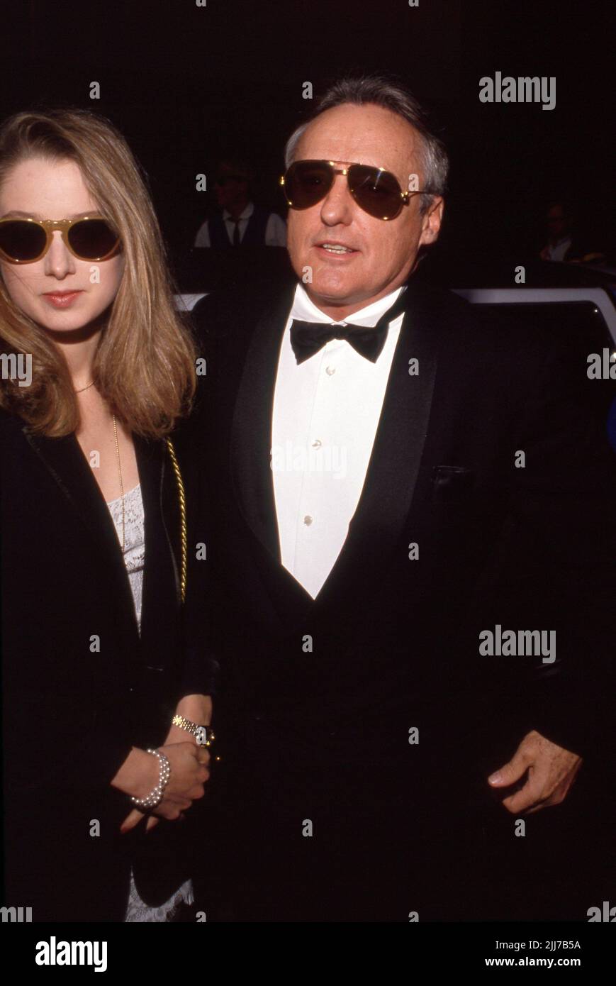 Dennis Hopper and Katherine LaNasa Circa 1990's Credit Ralph Dominguez/MediaPunch Stock Photo