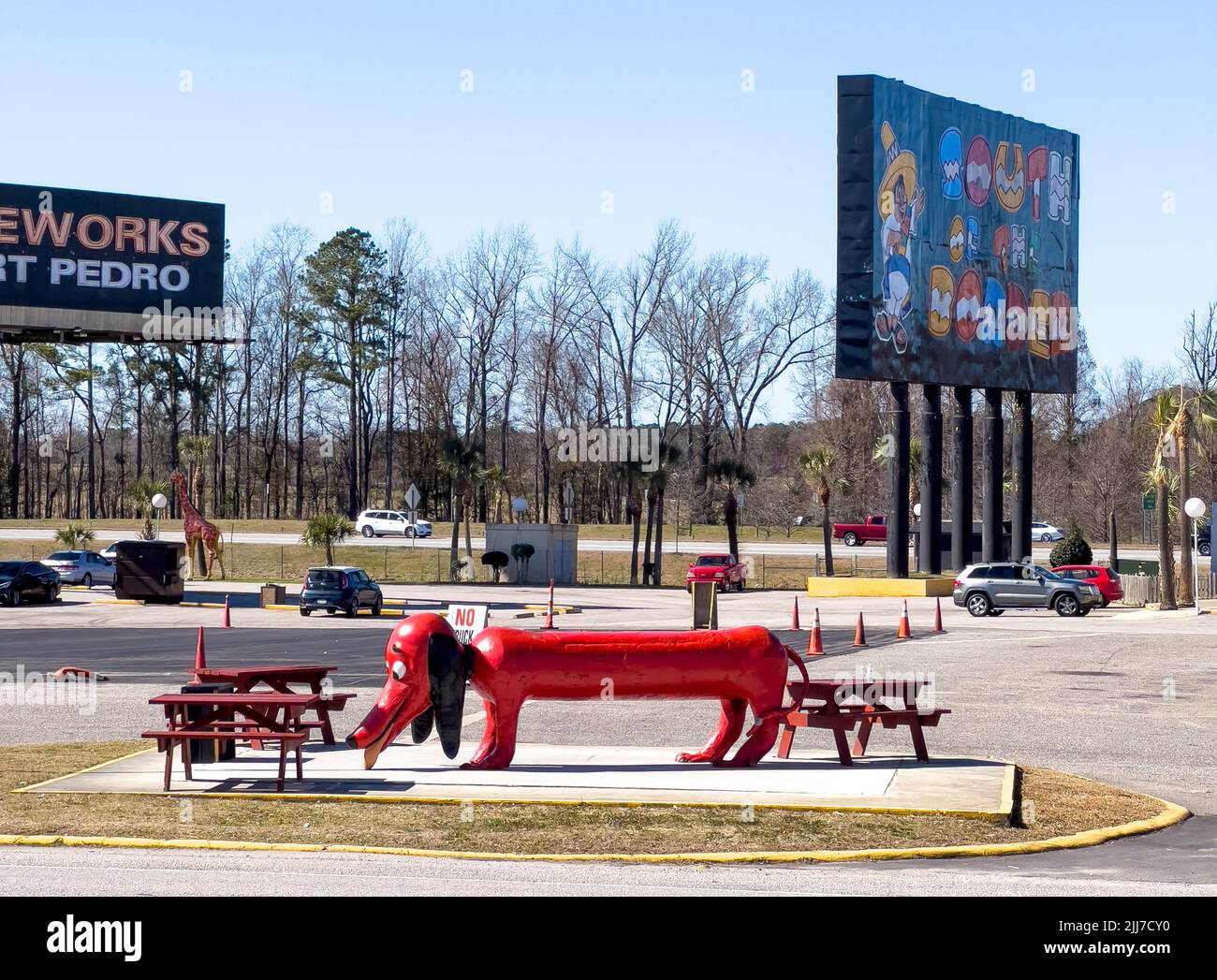 2/20/22, Hamer, South Carolina South of the Border roadside