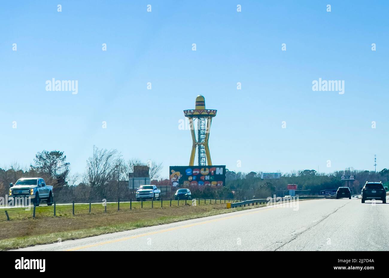 2/20/22, Hamer, South Carolina South of the Border roadside