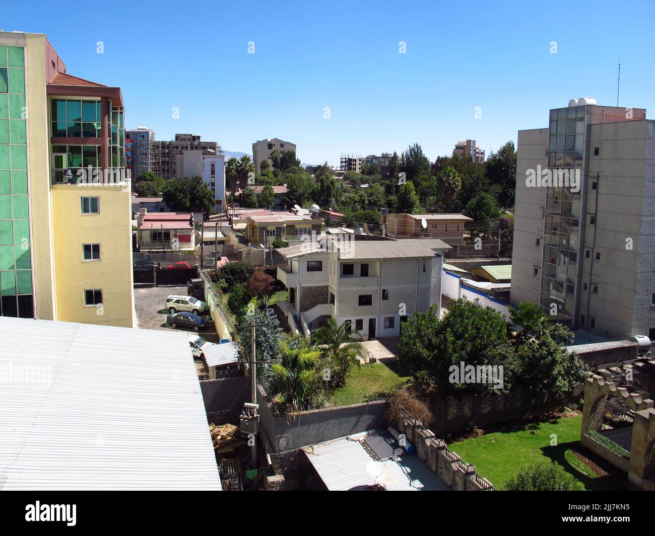The building in Addis Ababa, Ethiopia Stock Photo Alamy