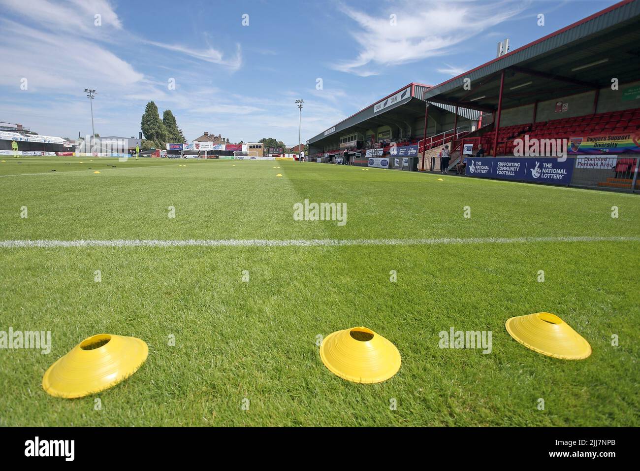 General view of the ground during Dagenham & Redbridge vs Leyton Orient