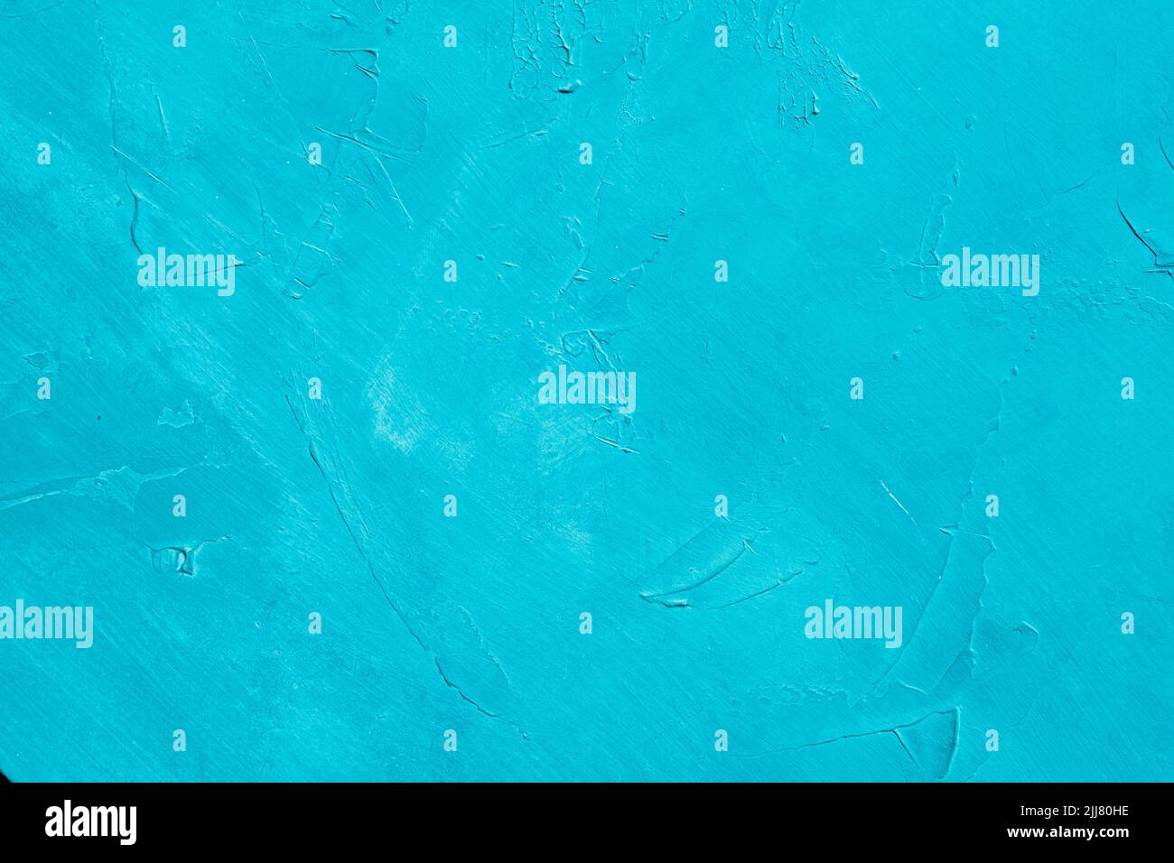 cyan texture background blue stucco design scratch Stock Photo