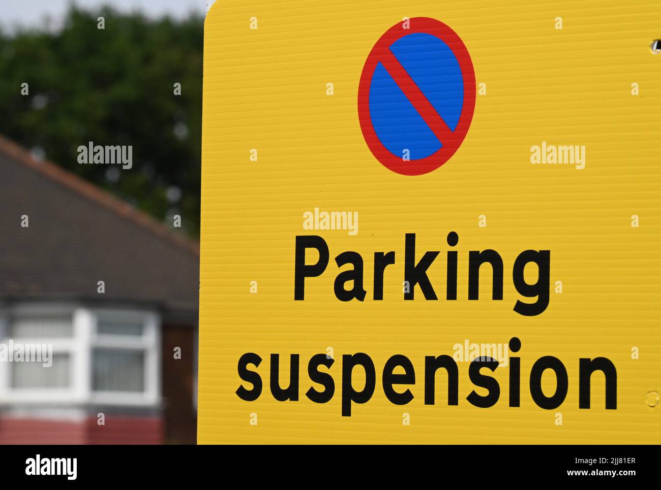 Parking suspended sign uk hires stock photography and images Alamy