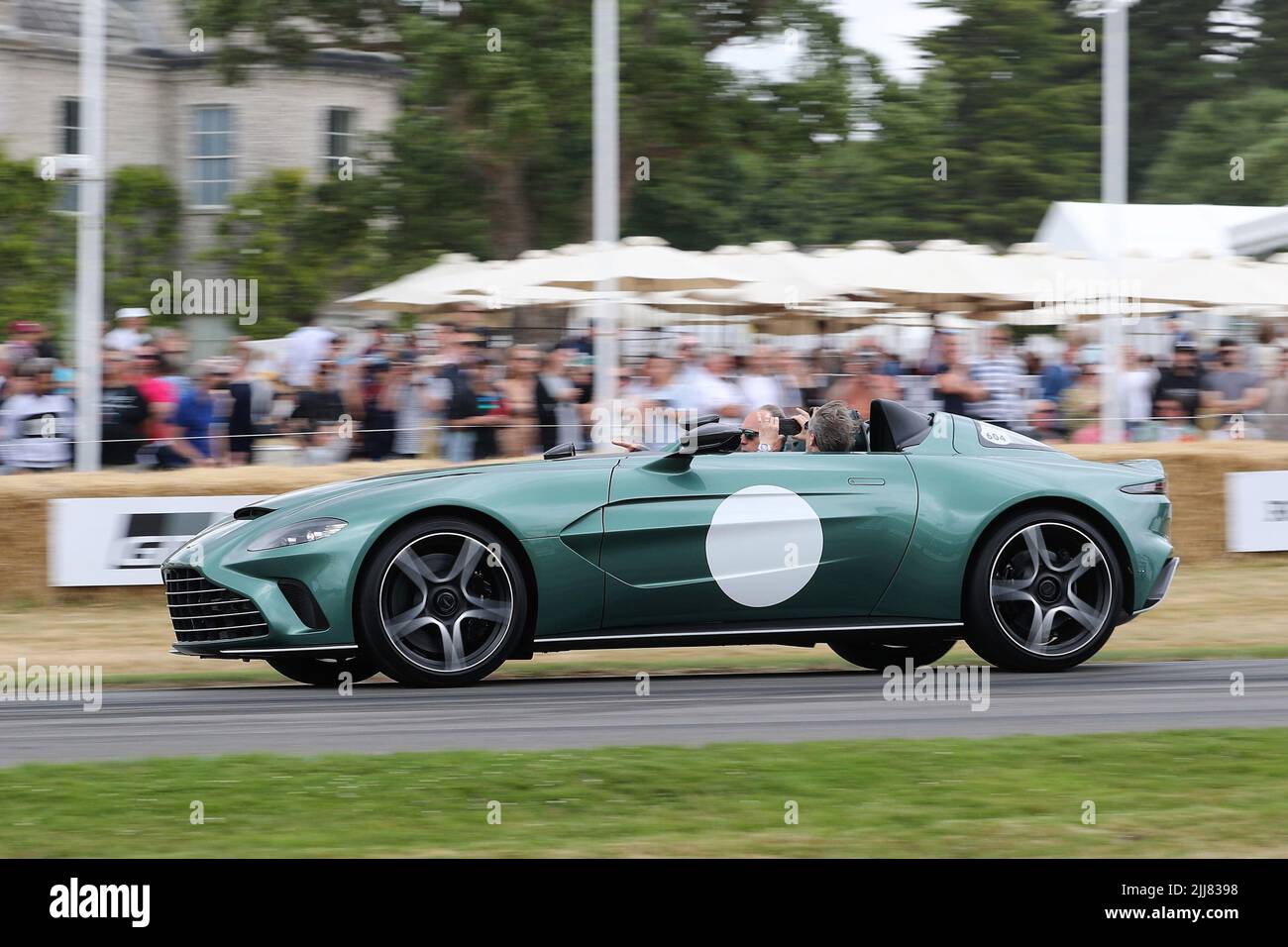 Aston Martin V12 Speedster supercar at the Festival of Speed 2022 at Goodwood, Sussex, UK Stock Photo