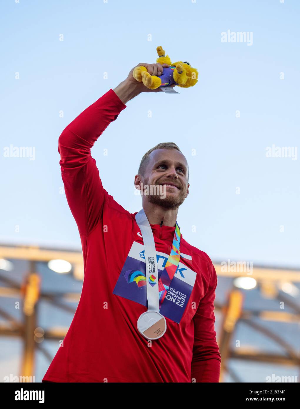 Eugene, USA. 23rd July, 2022. Athletics World Championship, javelin