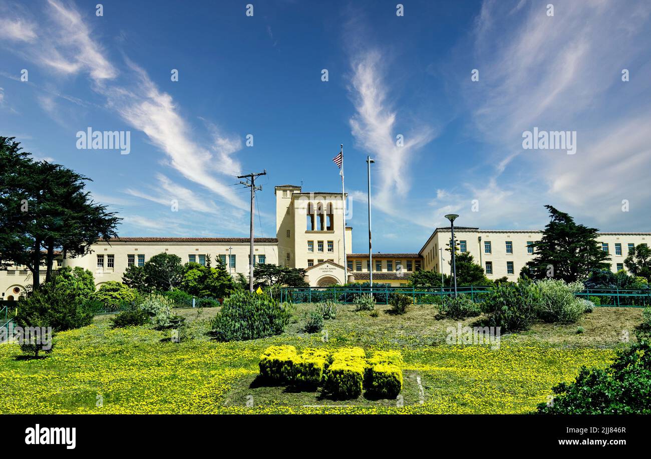 Laguna Honda Hospital in San Francisco Stock Photo