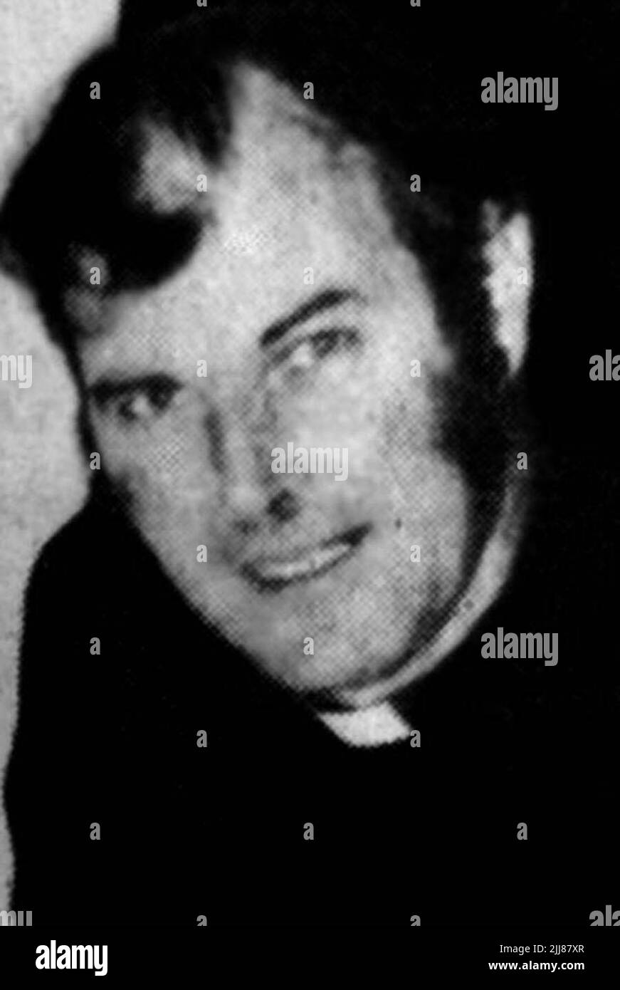 Undated file photo of the late Father James Chesney. In 2010 a report by the Police Ombudsman found that the Catholic priest, had been a suspect in the bombings at the Co Londonderry village of Claudy on July 31, 1972, which had killed nine people, including mother-of-eight Rose McLaughlin. The report said police, the state and the Catholic Church covered up his suspected role in the bombing. Issue date: Sunday July 24, 2022. Stock Photo