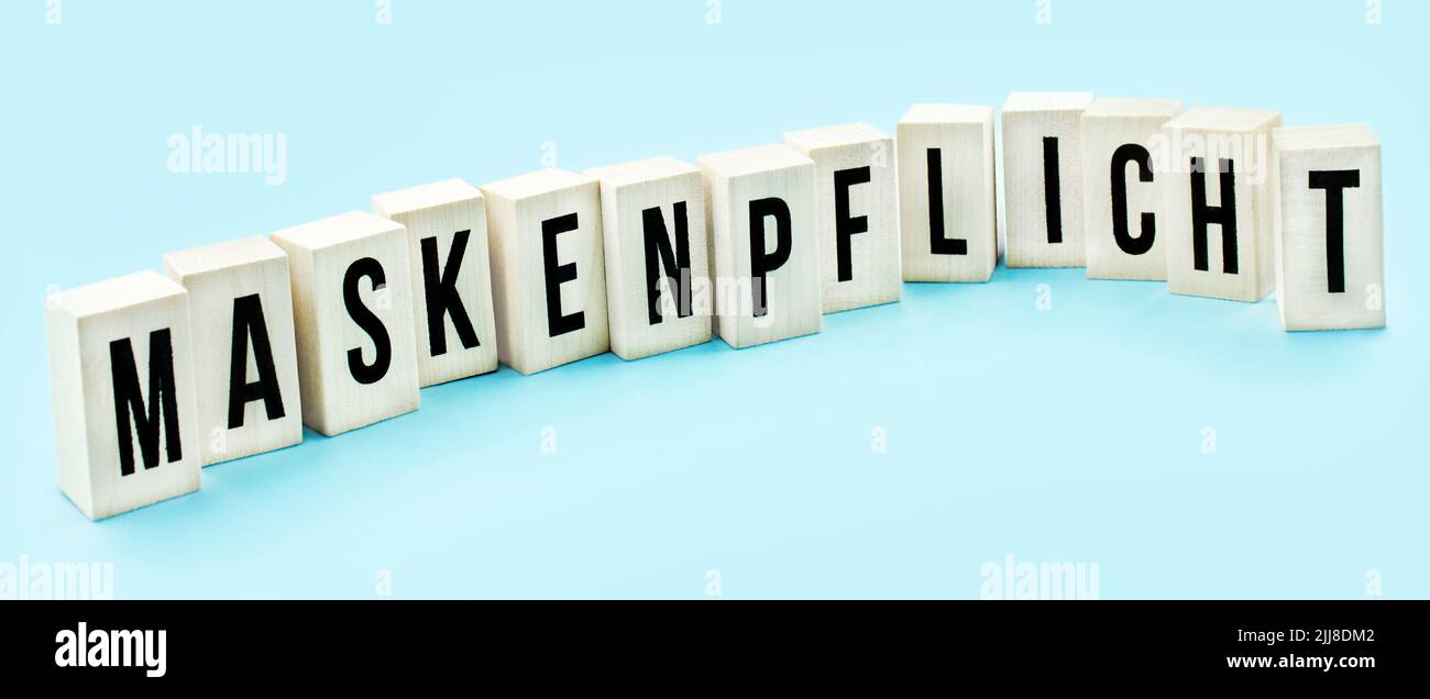 Pflicht maskenpflicht hi-res stock photography and images - Alamy