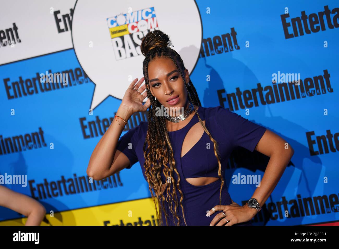 San Diego, Ca. 23rd July, 2022. Tawny Newsome at the Entertainment Weekly Comic Con Bash in San Diego, California on July 23, 2022. Credit: Tony Forte/Media Punch/Alamy Live News Stock Photo