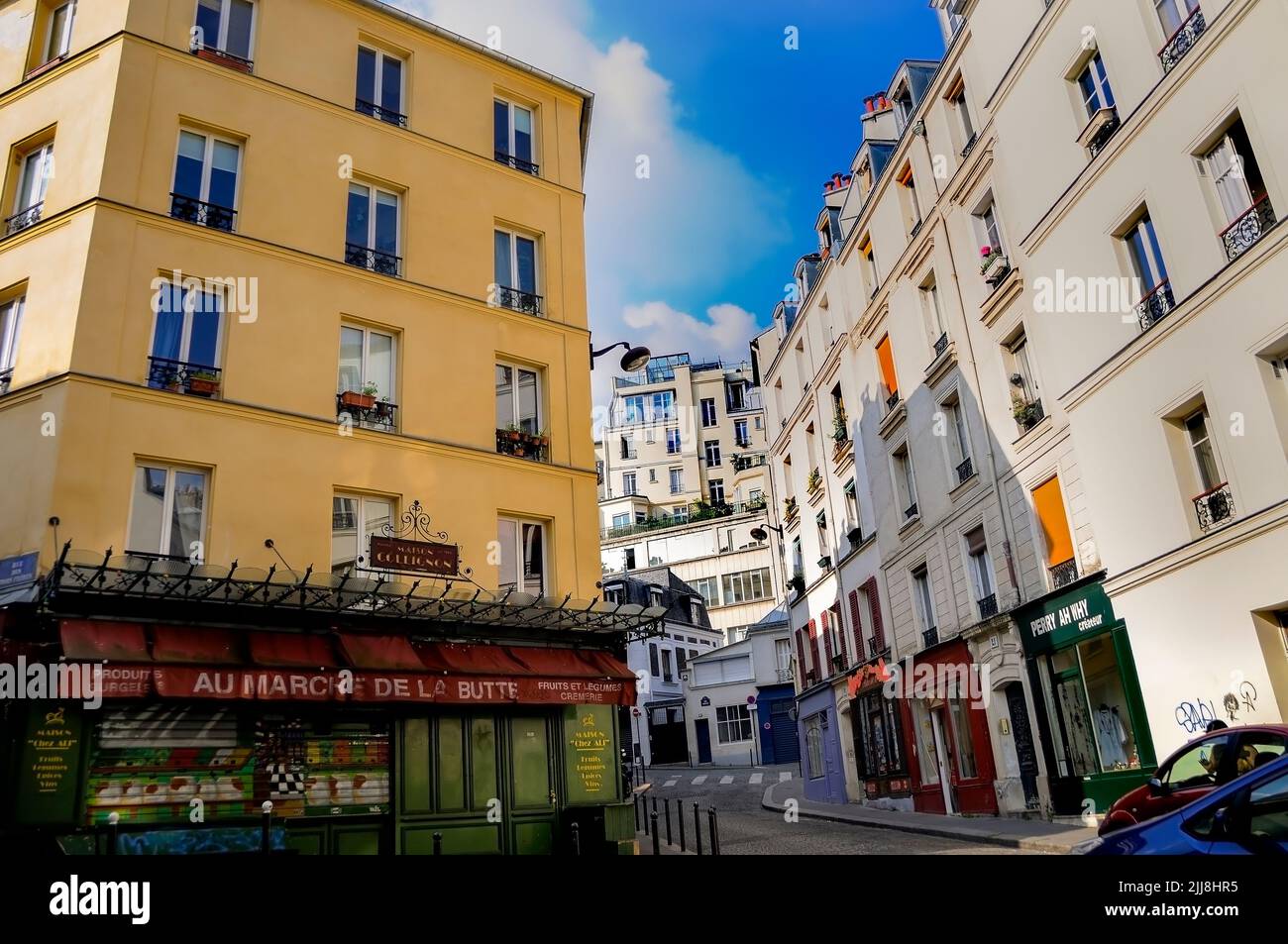 Paris, France, Street Scene, Real Estate, housing in 18th District