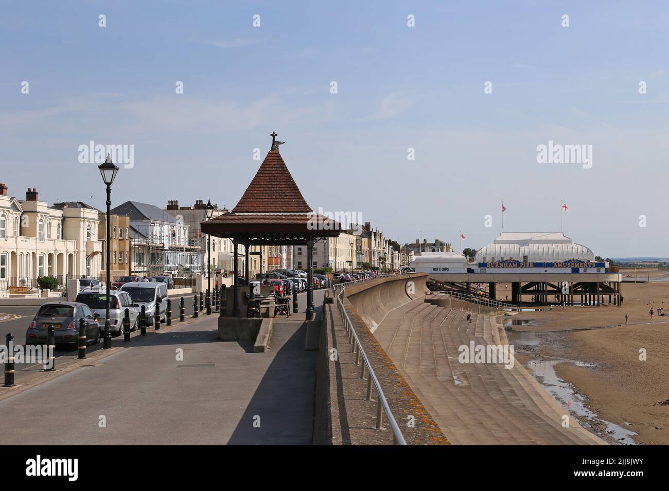 Esplanade, BurnhamonSea, Sedgemoor, Somerset, England, Great Britain