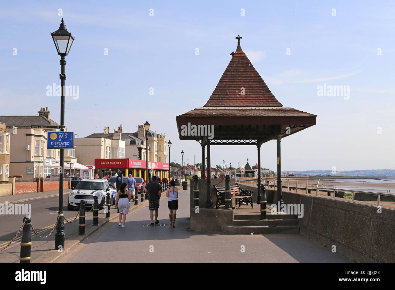 Esplanade, BurnhamonSea, Sedgemoor, Somerset, England, Great Britain