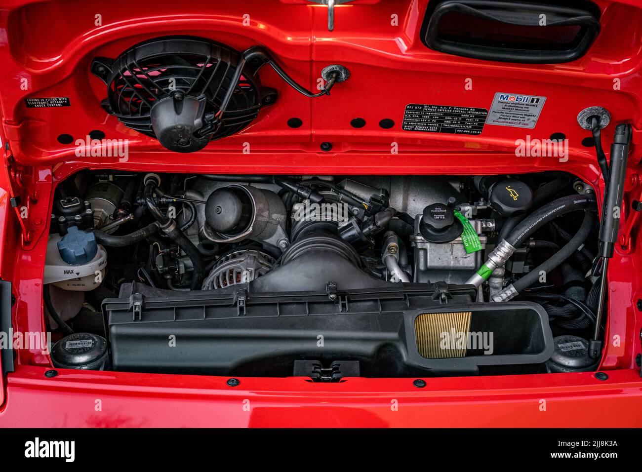 Red 2008 Porsche 911 GT3 Stock Photo - Alamy