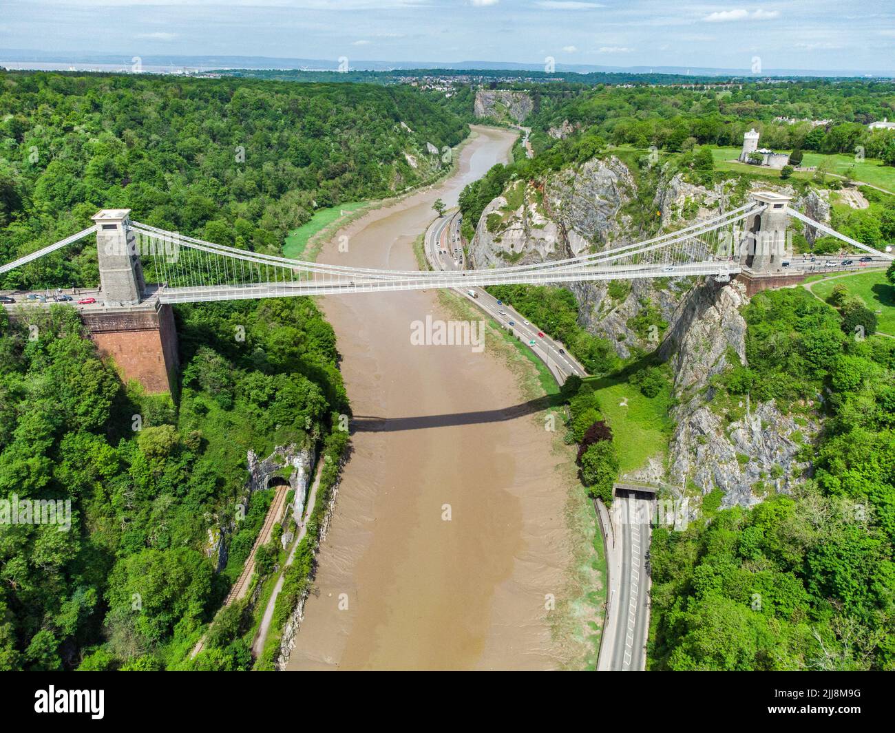 Clifton Suspension Bridge, Bristol, England Stock Photo