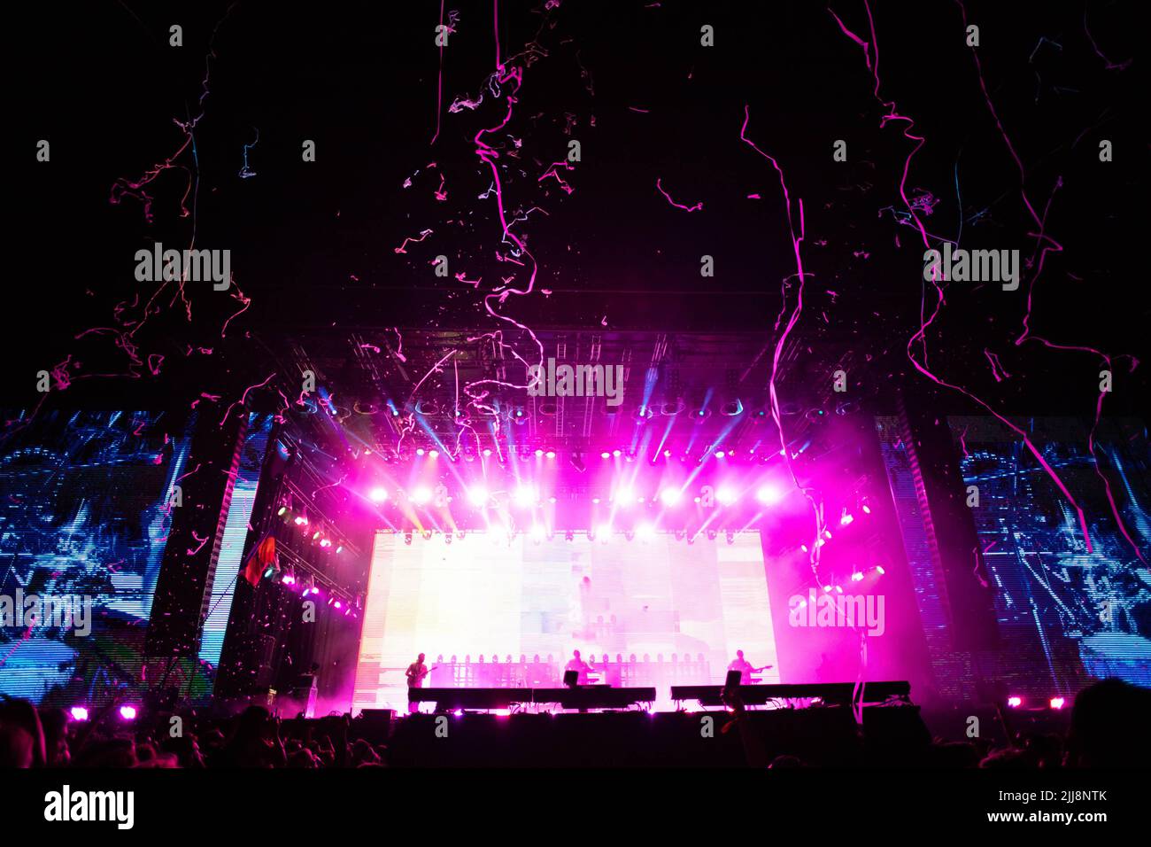 stage lights live concert summer music festival Stock Photo - Alamy