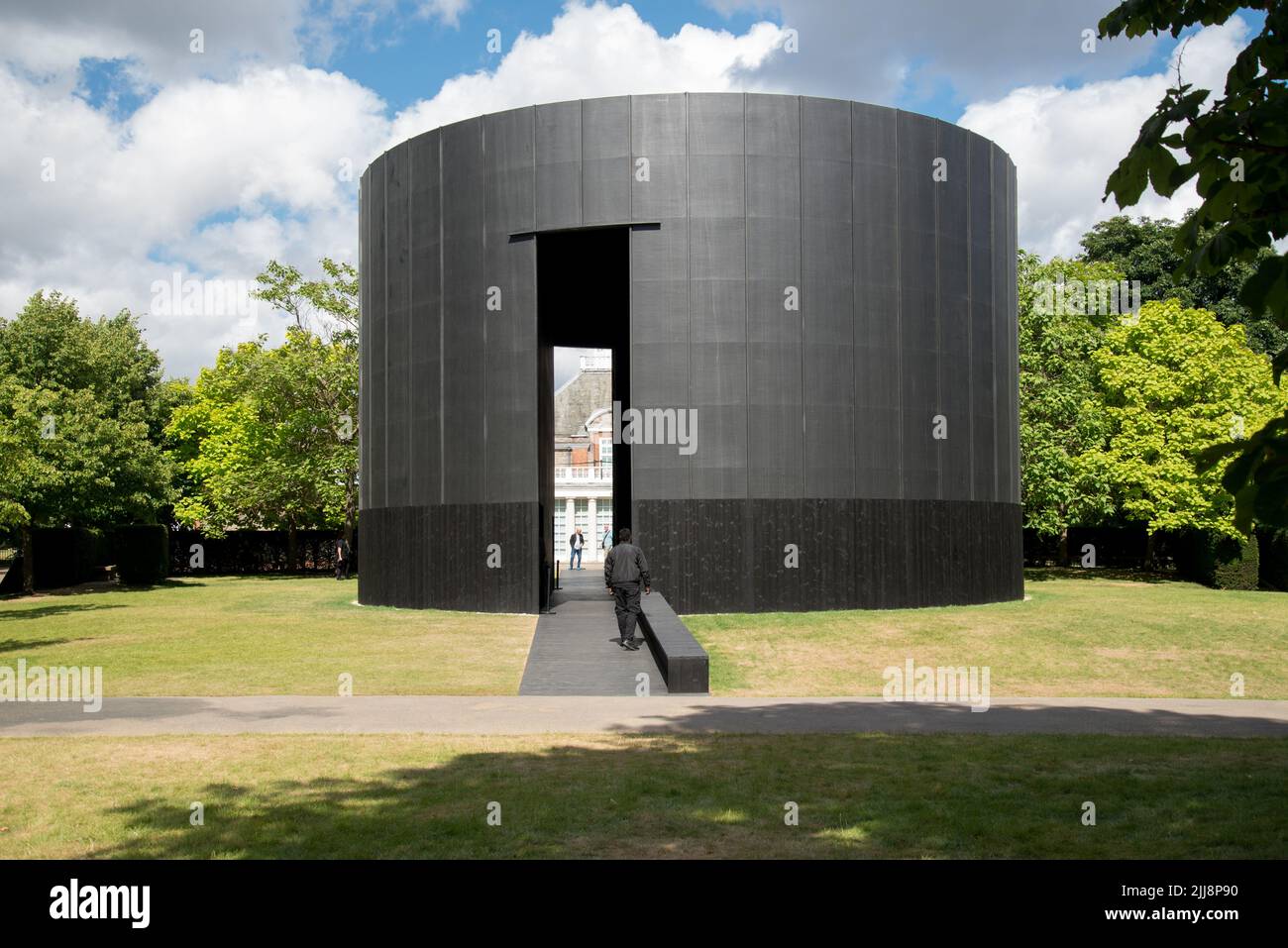 Serpentine Pavilion 2022 Black Chapel by Theaster Gates Studio Stock Photo