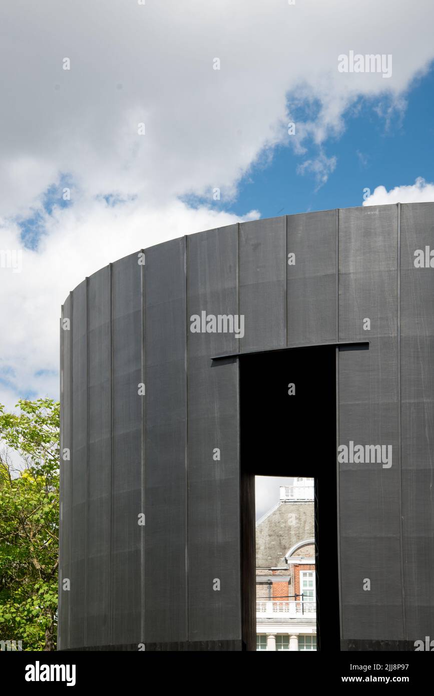 Serpentine Pavilion 2022 Black Chapel by Theaster Gates Studio Stock Photo