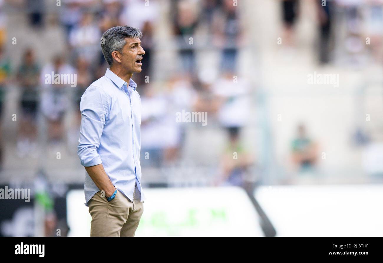 Trainer Imanol Alguacil (Soc) Borussia Mönchengladbach - Real Sociedad San Sebastian 23.07.2022, Fussball; Saison 2022/23  Foto: Moritz Müller  Copyri Stock Photo