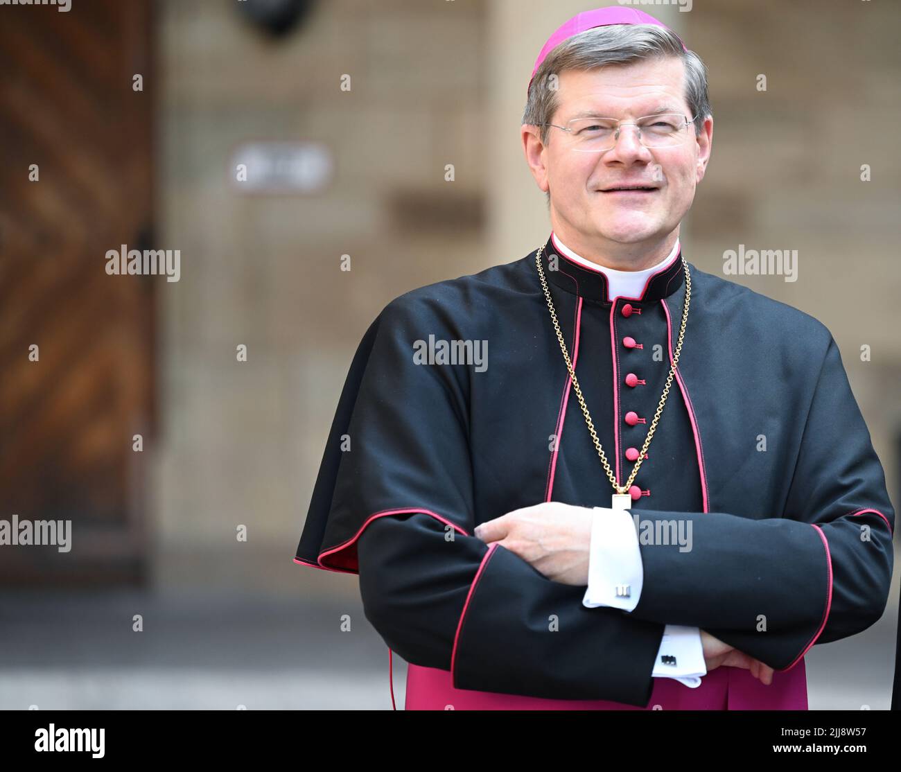 Stuttgart, Germany. 24th July, 2022. Stephan Burger, Archbishop of ...
