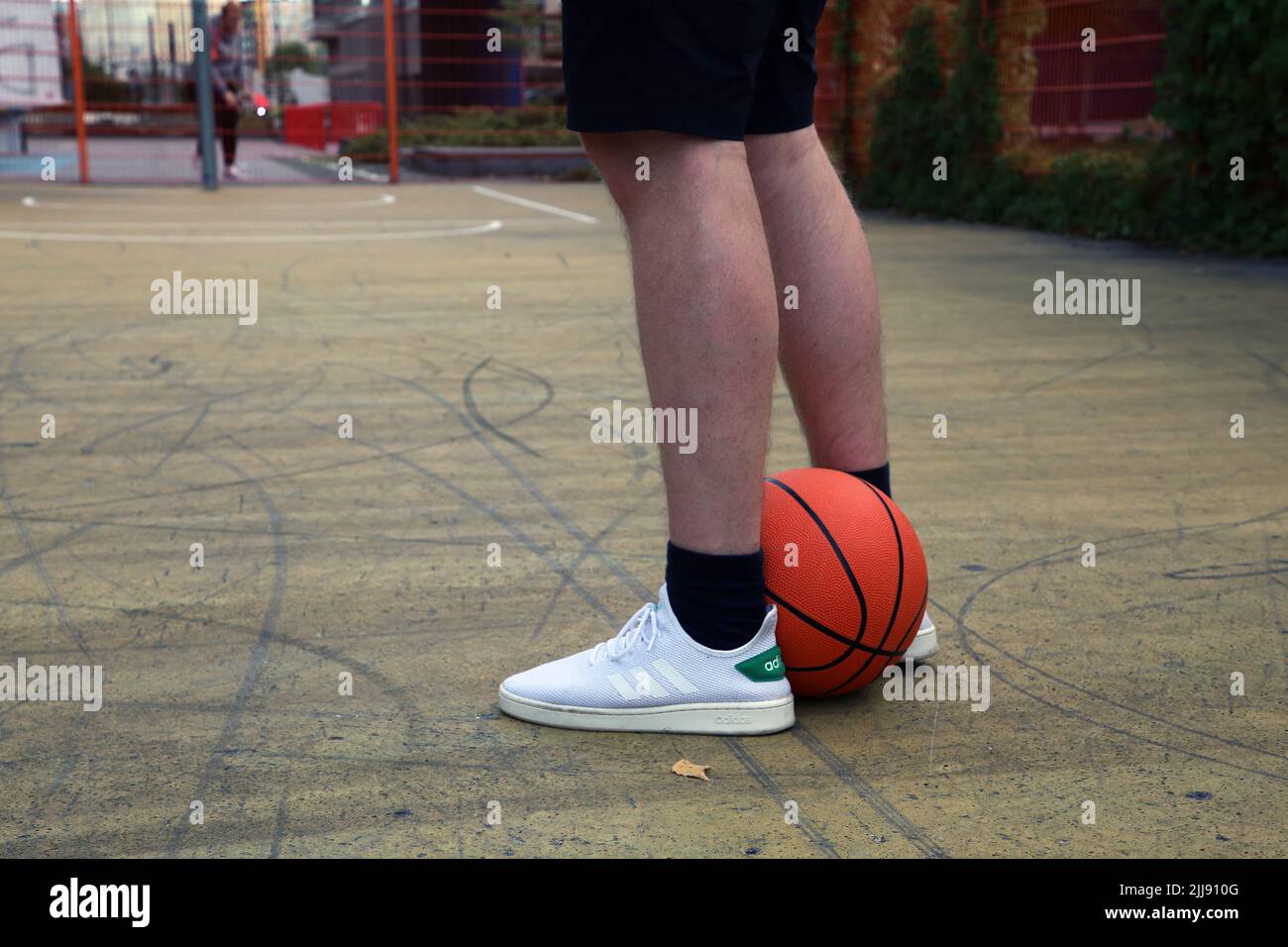 Shoes for playing basketball hi-res stock photography and images - Alamy