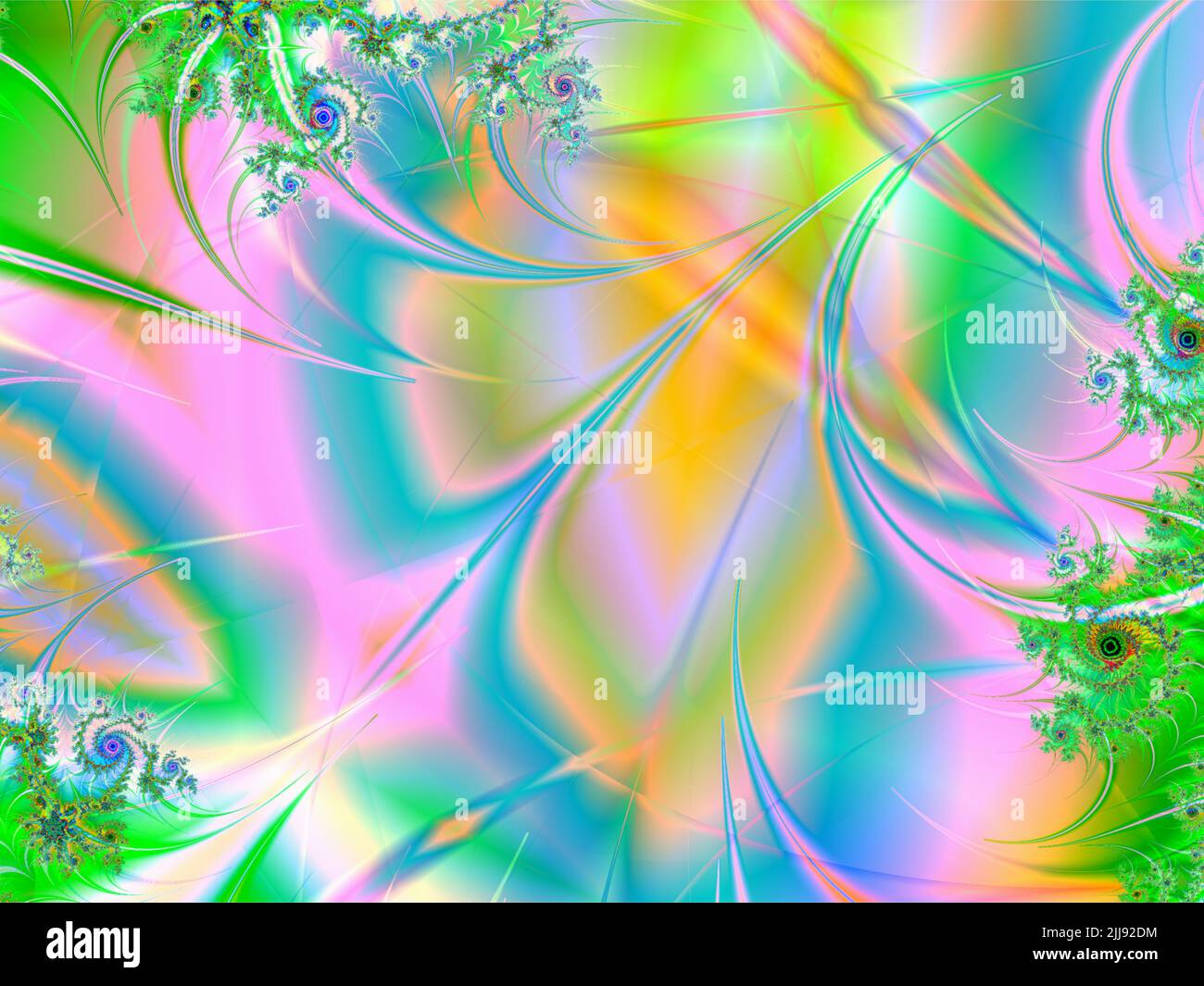 abstract bright multicolor linear pattern, color graphics, background, design Stock Photo