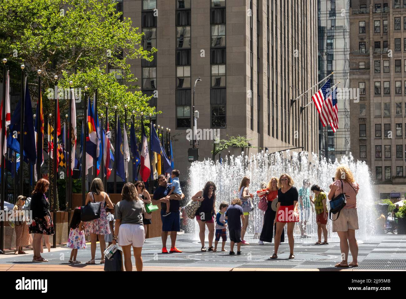 "Changing Spaces" is an interactive public art installation by Jeppe