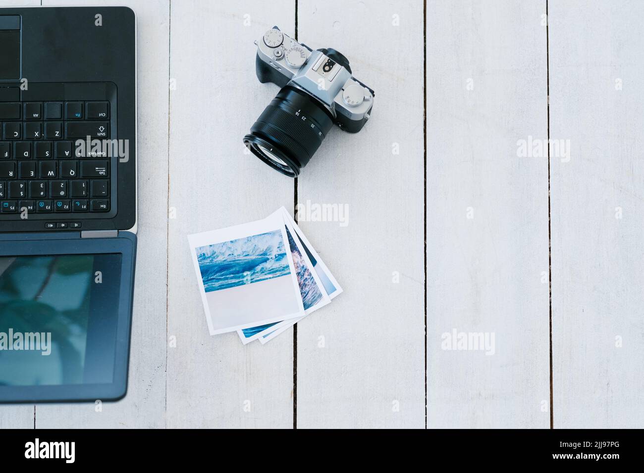 digital photography photo editing laptop camera Stock Photo Alamy