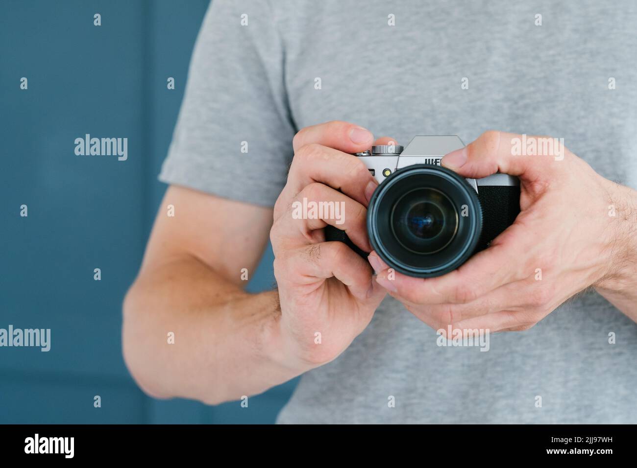 photography hobby inspiration leisure man camera Stock Photo Alamy