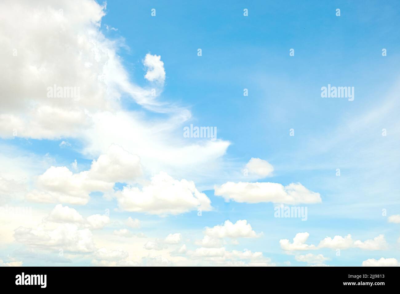 white clouds on Cloudy blue sky abstract nature background Stock Photo ...