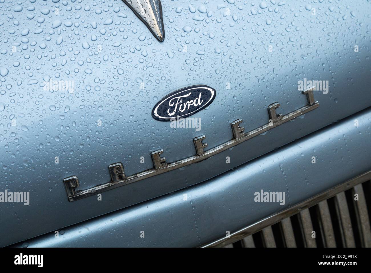 Ford Prefect. East Lancs Railway Classic Car Show 2022 Stock Photo Alamy