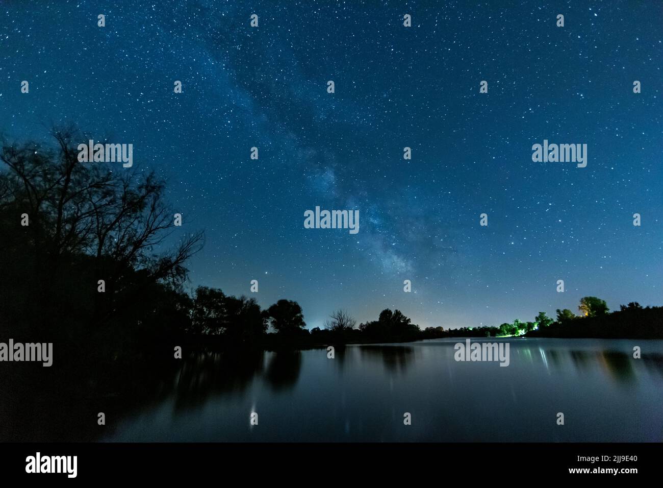 Landscape view milky way hi-res stock photography and images - Alamy