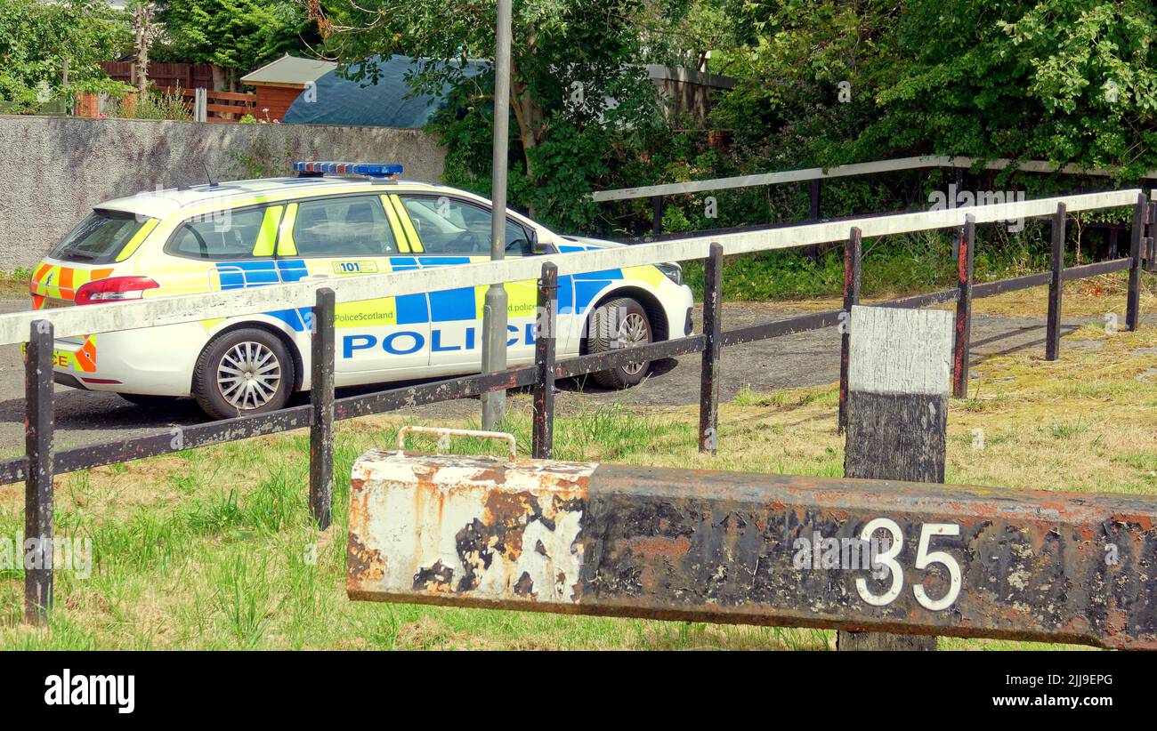 Police scotland logo hi-res stock photography and images - Alamy