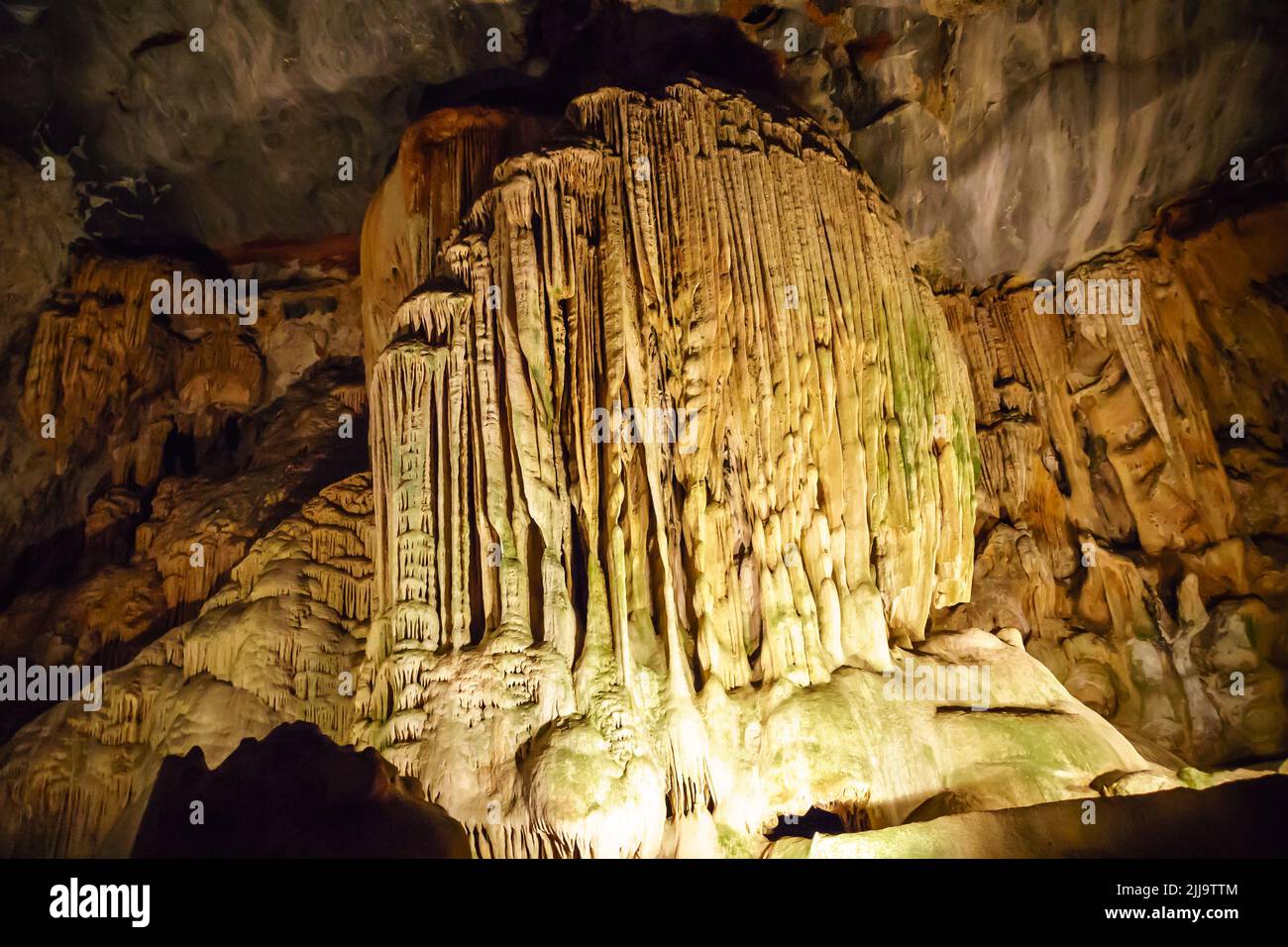 The interior of Tropfsteinhohle Sudafrika Tango Caves Stock Photo