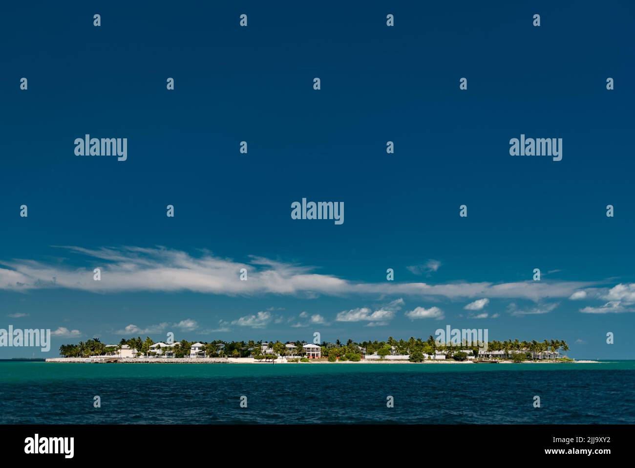 A private island in Key West, Florida, USA Stock Photo Alamy
