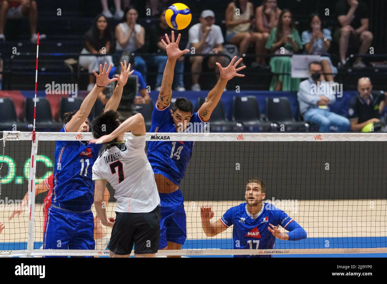 Bologna, Italy. 21th July 2022. Volley Nations League 2022 Quarter