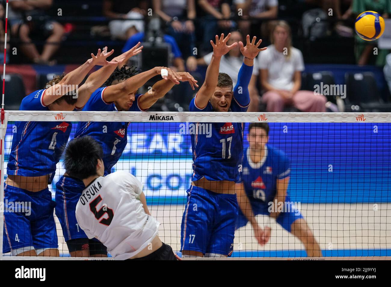 Bologna, Italy. 21th July 2022. Volley Nations League 2022 Quarter