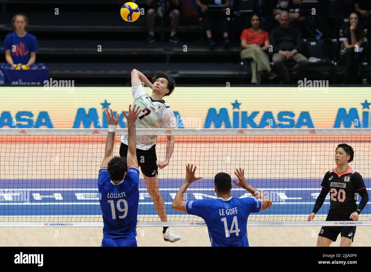 Bologna, Italy. 21th July 2022. Volley Nations League 2022 Quarter