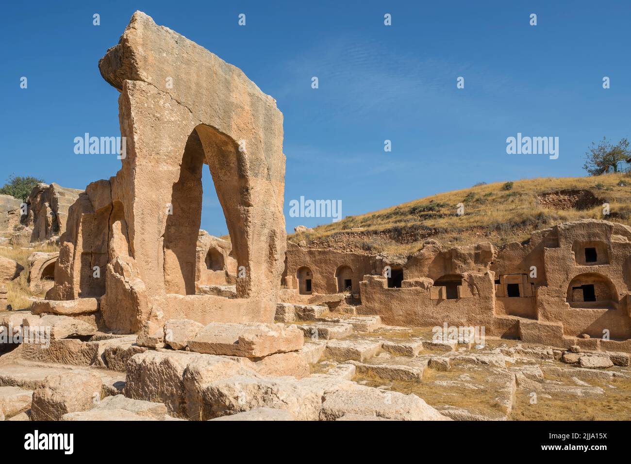 Dara ancient city in Eastern Anatolia, Turkey Stock Photo